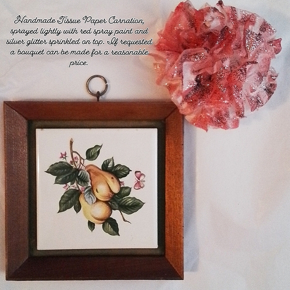 Vintage Napcoware Japan Imported Framed Tile Art 3 Piece Set - Picture 4 of 4